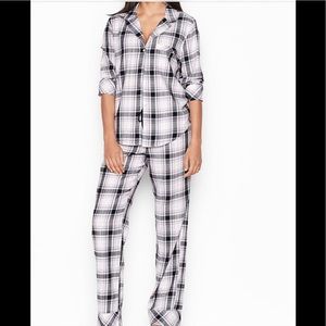 Victoria Secret Flannel Matching PJ Set